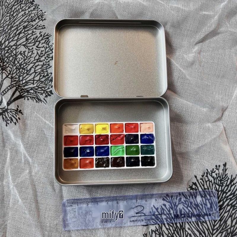 Portable Watercolor Paint Set for Art & Nail Art - Free Shipping