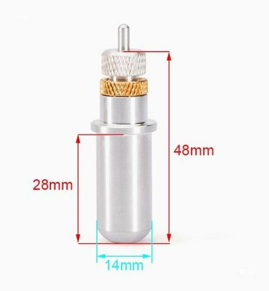 

Roland Blade Intent Engraving Knife Holder and Needle Accessories for Carving Machine Single Knife Holder for Large Head Roland Machine