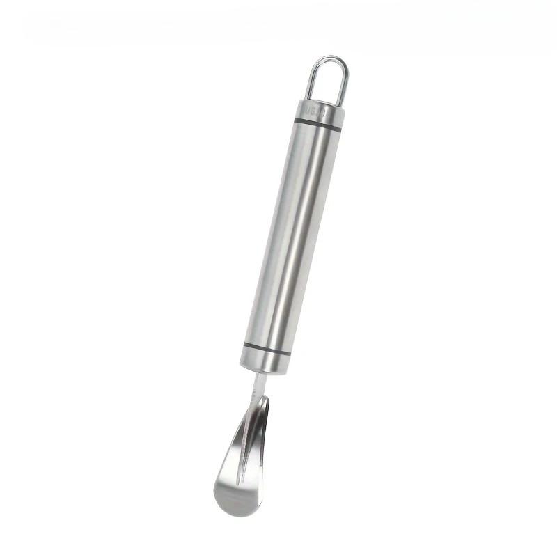 1PC Orange Peelers Orange Peeler Tool Citrus Peeler Stainless Steel Slicer Cutter Peeler Remover Design Handle Fruit Tools