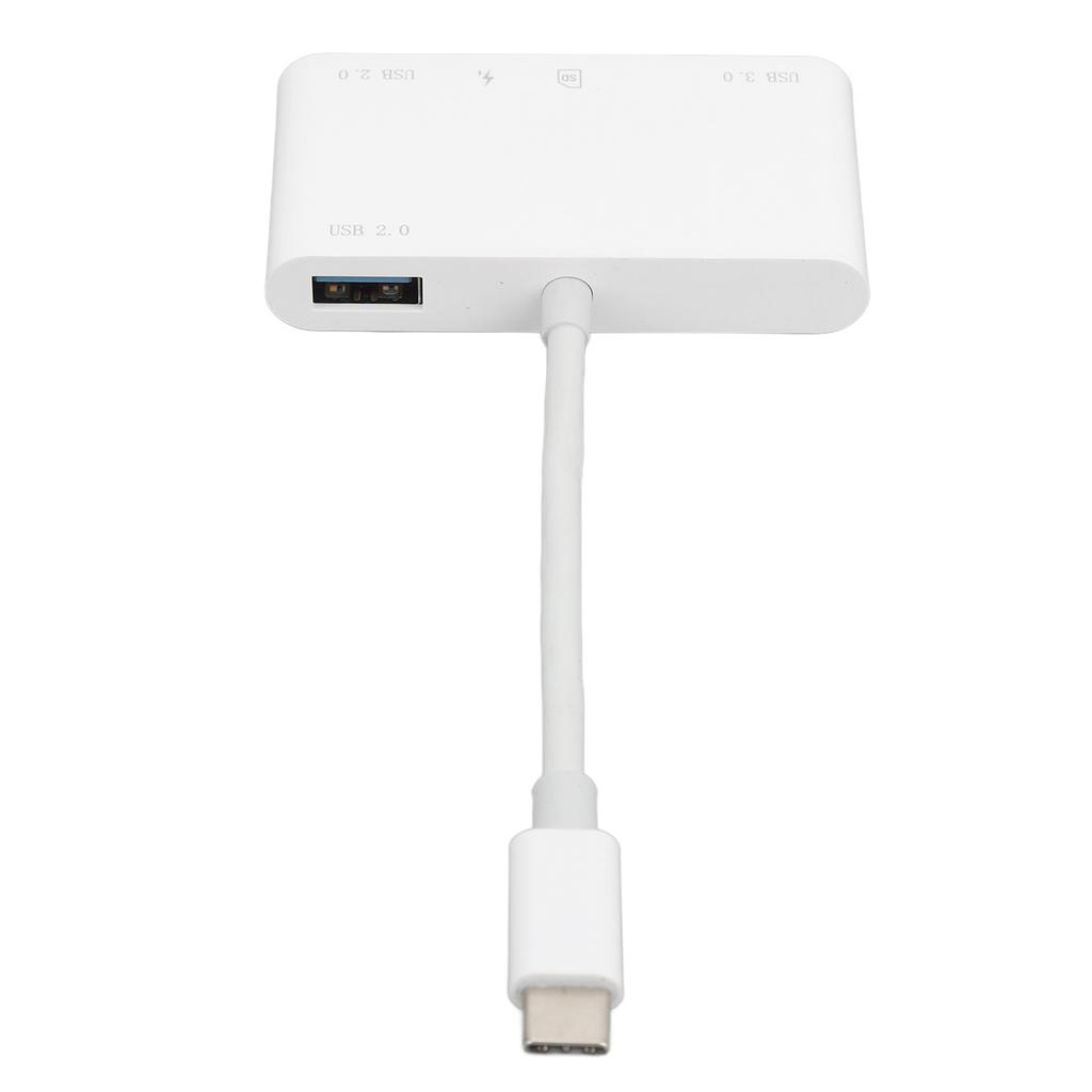 6 in 1 Memory Card Reader Plug and Play High Speed USB C Smart Camera Storage Card Adapter for Phones Laptop Computers