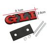 BSJ1 For VOLKSWAGEN VW GTI Metal Car Front Grille Emblem Badge for Volkswagen GLI Letters Amarok Beetle JETTA Lupo Arteon TIGUAN TOUA in2