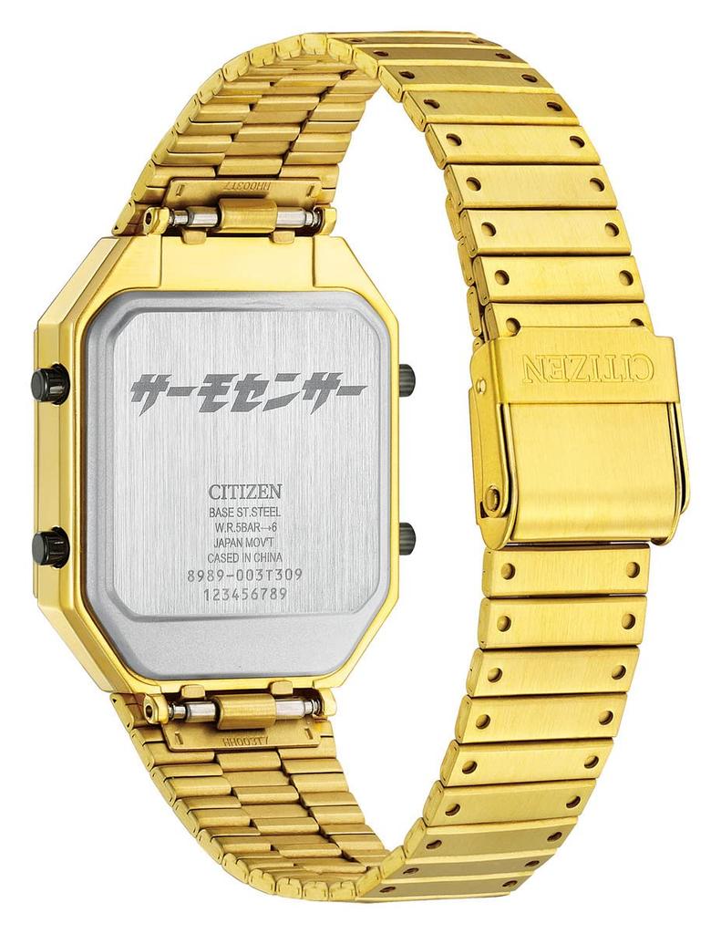 Citizen Record Label Thermo Sensor Limited and Reissue JG2122-60W Watch, Gold, Edition, Men's Women's,