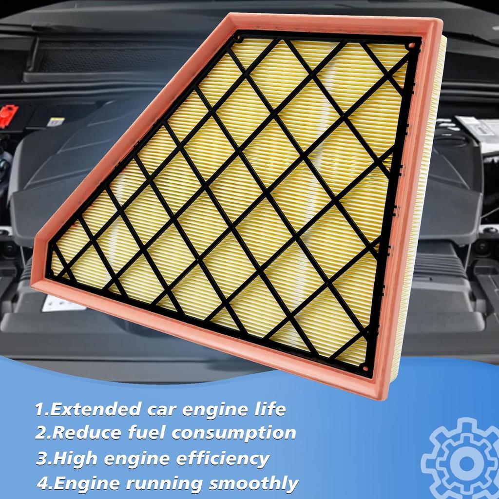 Cabin And Engine Air Filter Fits For Traverse 2018-2025, Blazer -2025, Acadia 2017-2025, Enclave 2018-2025, XT5 2017-2025, XT6 -2025, Fits 23321606,