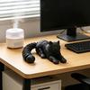 3D Printed Snow Leopard Figurine Figure Stress Relief Movable Joints Leopard Wild Animal Fidget Toy Home
