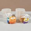 Food Safe Silicone Pig Carrying Sacks Mould Handmade Candle Crafting Tool Irregular Shape