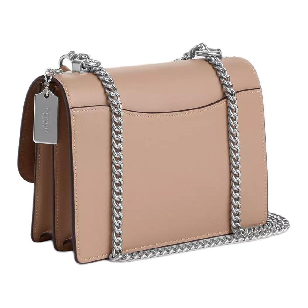 Coach Klare 22 Brand Logo Snap Closure Coated Canvas Shoulder Crossbody Bag Small Women bags CV978-SVPWH