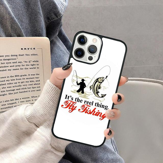 Fishing Box Carp Phone Case Cover for iPhone 17 Air 16 16e 15 13 14 11 12 Pro Max Max Plus  Coque Fundas Shell