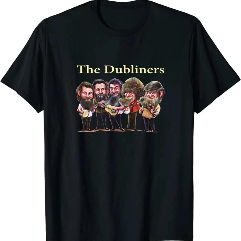 The Dubliners Irish Folk Classic T shirt vintage Washed designer clothes graphic homme streetwe
