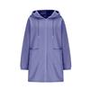 2025 Women's European & American Casual Hooded Long Jacket with Zip Pockets