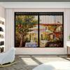 Summer Self-adhesive Window Screen Anti-Mosquito Prevent Flying Insects Invisible Mesh Curtains Removable Magnetic Screen Window