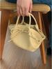 Korean Niche Portable Vegetable Basket Bag Women'S Spring Fashion Bucket Bag Bow Messenger Bag