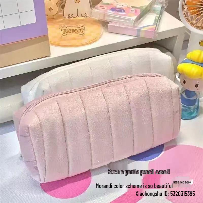 Cloud Bread Milkfufu Pencil Case - Large Capacity, Stylish, Ideal for Students