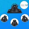 360° Rotating Car Multi-function Camera with Night Vision, 2LED, CCD, Backup Camera for CVBS Display- Front/Right/Left/Rear View