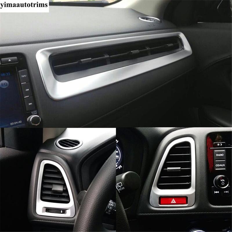 Door Speaker / Window Lift / Dashboard Frame / Steering Wheel Cover Trim Accessories Interior For Honda Vezel HR-V 2014 -