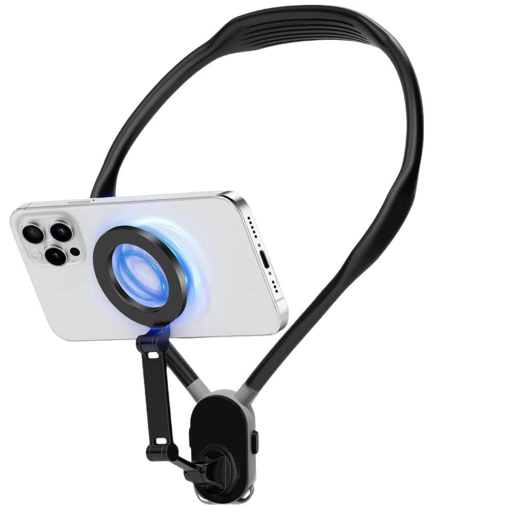 Magnetischer Nackenhalter für Mobiltelefon & Action-Kamera - Brusthalterung für First-Person-Ansicht