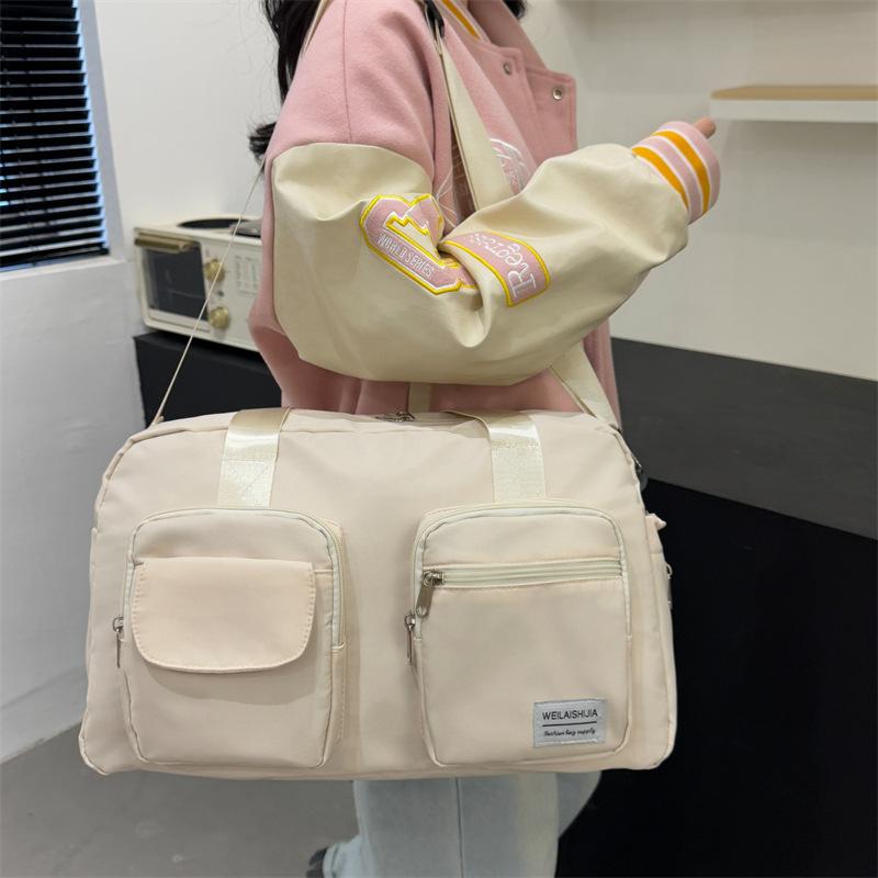 The New Wet and Dry Separation Sports Fitness Bag Goes Out for Short Trips, Multi-pocket Portable Travel, Including Paper