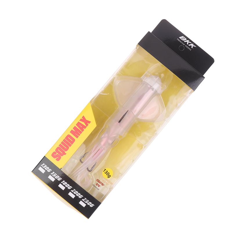 

1Pc Low Uv Squid Jig Lure-Deep Sea Night Fishing Iron Hook Bait Non-Slip Design Long Casting A5