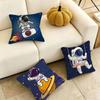 SpaceThemed AAstronaut Rocke Pillow Case Square DoubleSided Sofa Cushion Cover Bedroom Bedside Pillow Gift