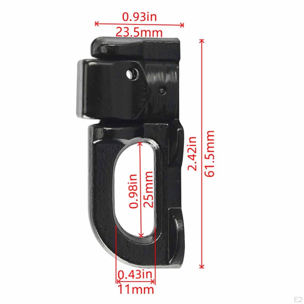 L Track Double Stud Fitting to Create Tie Down Anchor Point, Slide Rail Fixing Hardware,