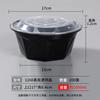 Disposable Diamond-Shape Food Container with Lock-Buckle Lid