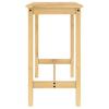 3 Piece Bar Set Solid Pine Wood