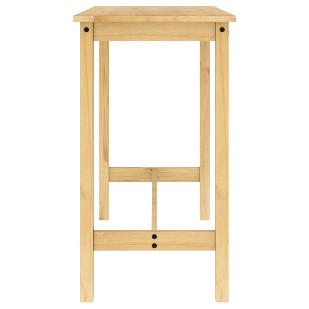 3 Piece Bar Set Solid Pine Wood