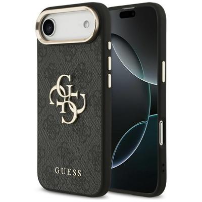 Guess 4G Big 4G Classic Logo Case for iPhone Air Black Gold