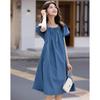 Demana Summer Two-Way Off-Shoulder Cotton Midi Dress