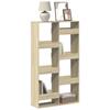 VidaXL Bookcase Sonoma Oak 100x33x175 Cm Engineered Wood, Bookshelf, Storage Shelf, Cabinet 3309404