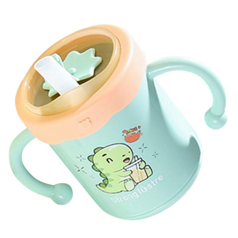 Children's Milk Cup Toddler Baby Infant Straw Kids Drinking Cups