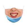 Creative Funny Face Mask With Adjustable Ear Loops Unisex Summer Winter Allseason