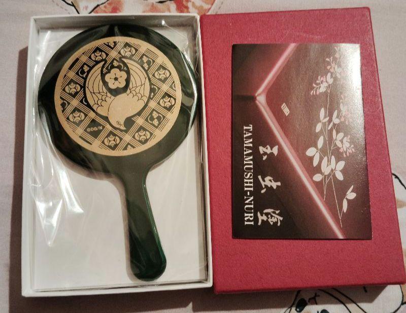 

[USED] July Touken Ranbu × Tamamushi-nuri Uguisumaru Green Mirror AnimeJapan AnimeJapan