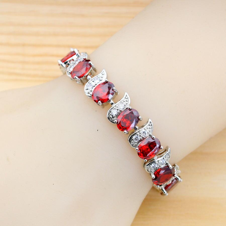 Luxe AAA Zircon Set Jewelry Earrings Rings Bracelet Necklace Mothers Day Gift