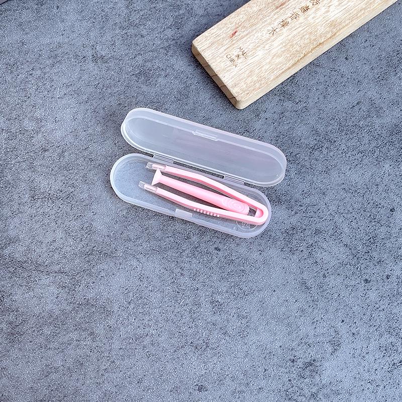 Portable Colored Contact Lens Remover & Inserter with Suction Stick and Frosted Shell розовый