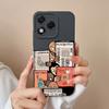 Phone Case For Huawei Honor X8 X6b 400 Lite X9c X7c X60 X5b X8c Fashionable Smiley Face Pattern Square Liquid Silicone Anti Slip Shell For Huawei Capa