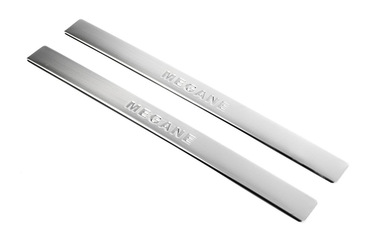 

Door sills OmsaLine (2 pcs, stainless steel) for Renault Megane I 1996-2004