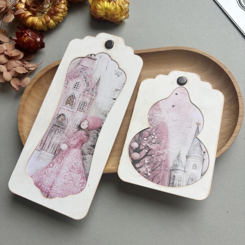 Label Bookmark Carbon Steel Cutting Die for Journal Scrapbook Album
