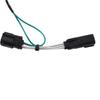 ATT-4 Way Trailer Wiring Harness Connector Plug 118847 ABS Interior Accessories For Jeep Grand Cherokee L 2021-2022