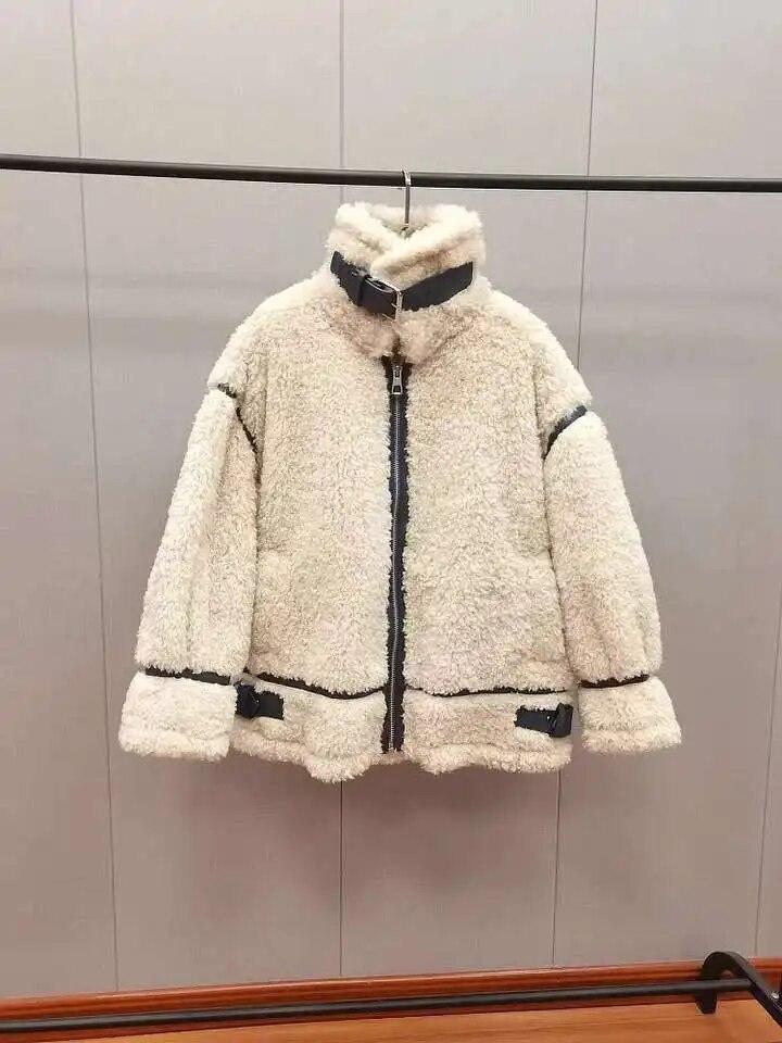 Veste Courte En Laine Pour Femme - Col Montant, Manches Longues - Polyester/élasthanne - Couleurs Variées - Printemps/automne - 5