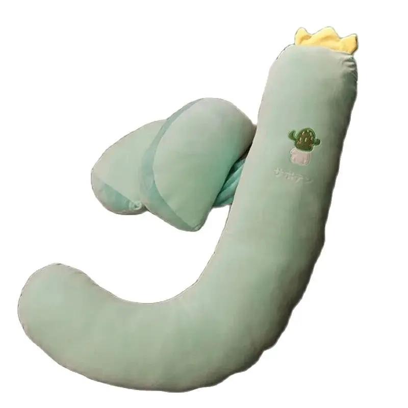 Multi-function Pregnant Woman Pillow Waist Protect Side Sleep Belly Support Pillow Cushion Leg Clip Artifact Detachable Washable