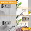 New Retractable Clothesline Double Line Retractable Wall Mounted Washing Clothes Hanger Laundry Balcony Invisible Drying Lines