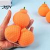 Desk Stress Relief Toy 1/2/3/Pcs Orange Squeeze with Mesh Bag Relieving Dekopon Fruit-shaped Tangerine Stretchy Anti-anxiety Simulation Fruit Sensory