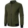 Sudadera con cremallera para hombre, de manga larga, informal, de moda, con cremallera