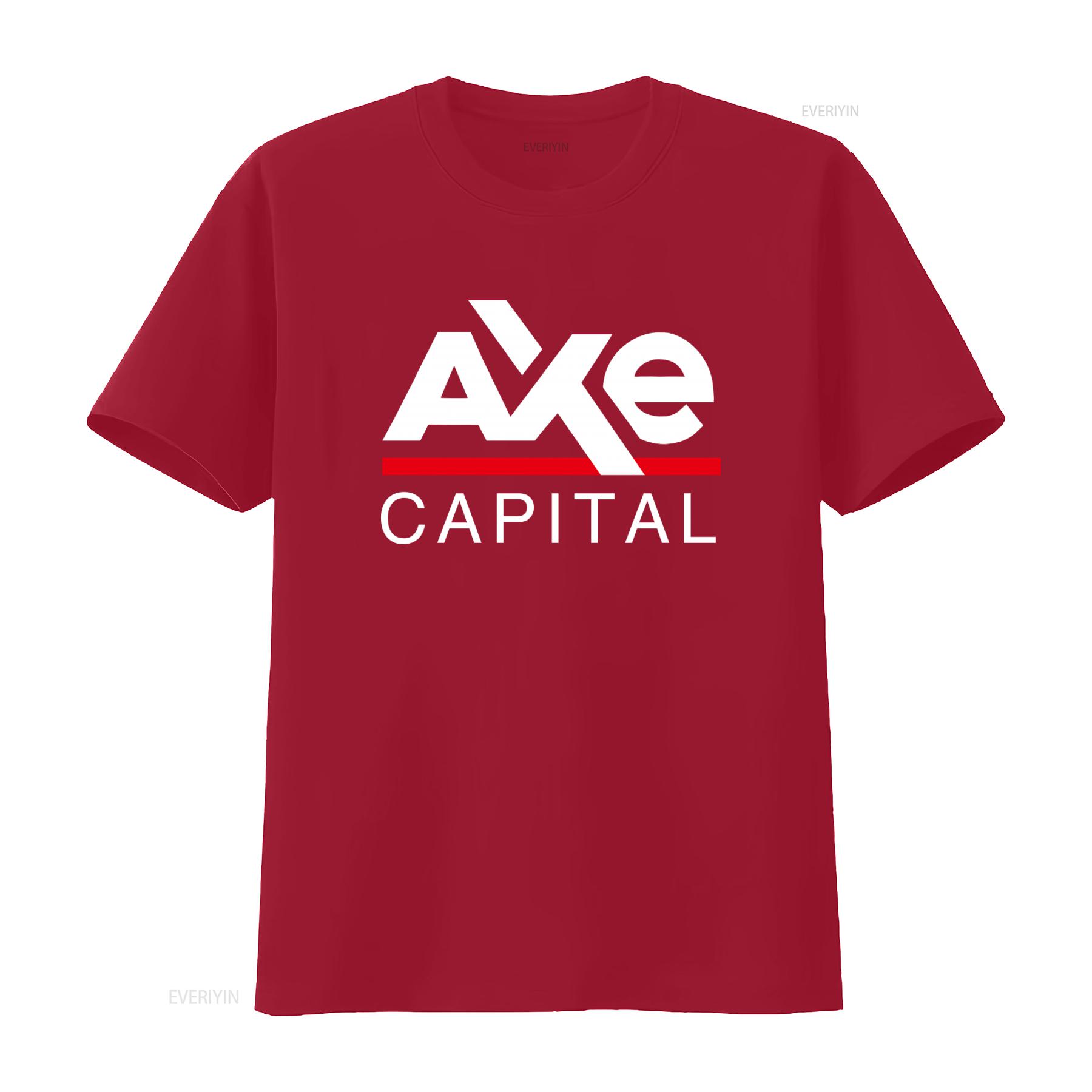 

Axe Capital Inspired By Billions T Shirt Humor Mens 100 Cotton For vintage Washed Top For Everyday Wear Comfortable Casual S
