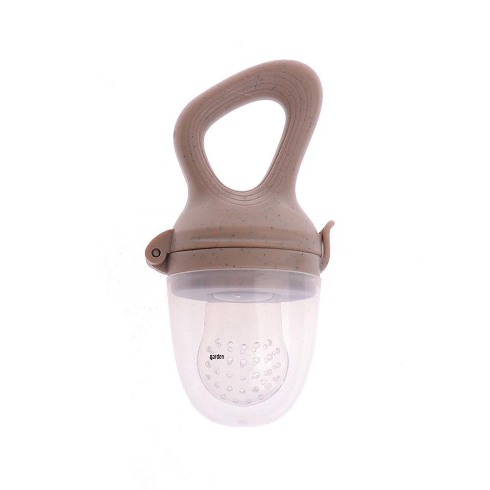 Silicone Baby Teether Fruit & Veggie Feeder Mesh Bag - Pacifier & Food Tool