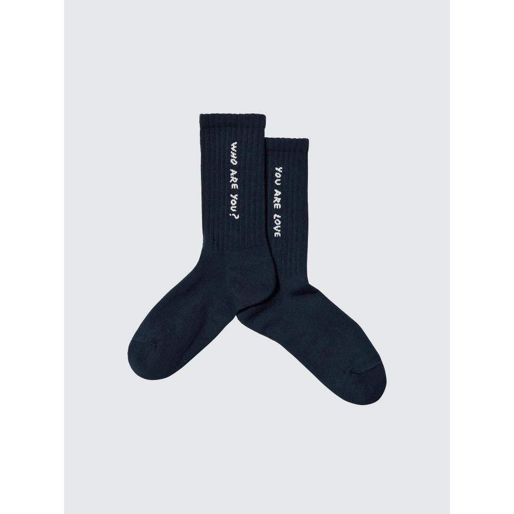 

Носки Uniqlo Keith HAring A 69 NAVY/UNISEX 2729