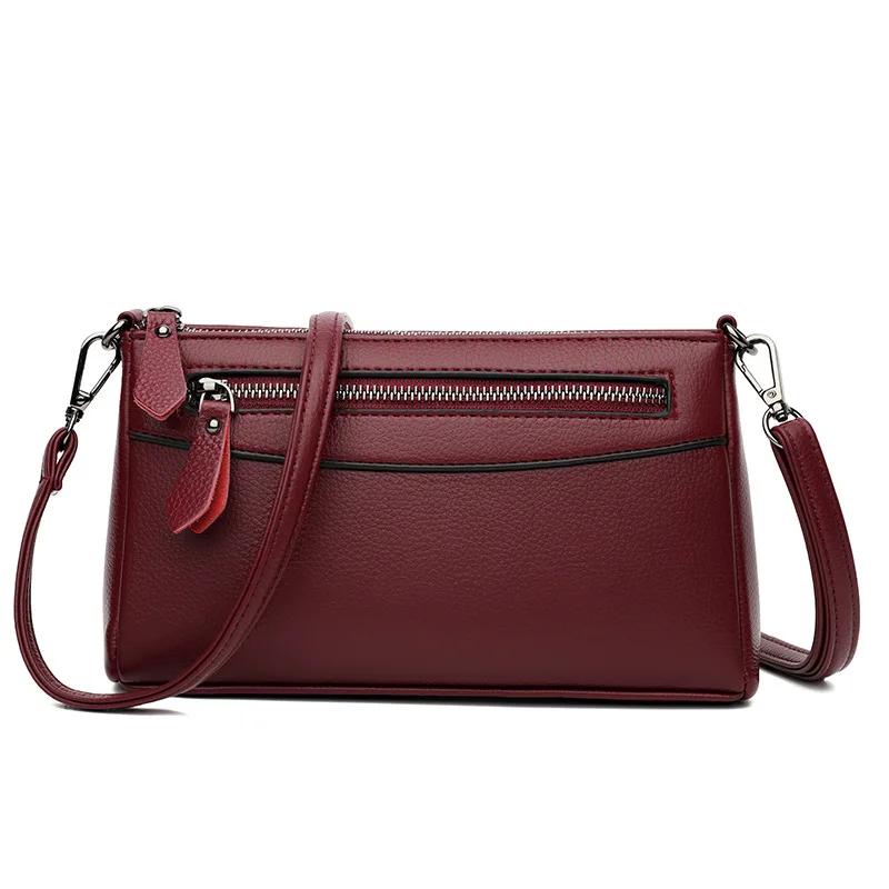

Fashi Women Crossbody Bag PU Leather Female Cross Body Handbag Mother Shoulder Bags Versatile Clutch Purse Bag for Women