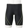Mizuno Half Spats 3D N2JB1112 Black X Light Small Men's (21cm Inseam, Cups) 93 Green, Size