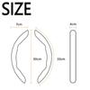 2Pcs Soft Auto Steering Cover Plush Steering Wheel Sleeve Steering Wheel Protector  General