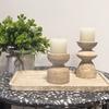 Vintage Marble Candle Holder Cave Stone Candle Holders Living Room Desktop Craft Cup Shaped Candle Holder Home Decoration